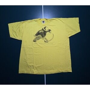 Vtg Germaine Arnaktauyok The Drum Dancer Art T Shirt 2XL Single Stitch Inuit 93'